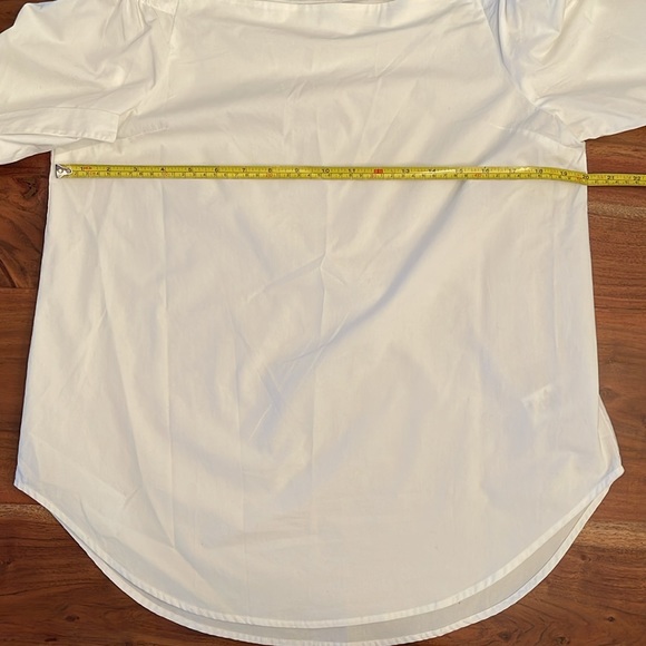 Aritzia Babaton Malik blouse size Medium white - Picture 9 of 11